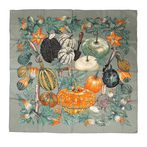 hermes citrouilles et coloquintes scarf|Hermes Citrouilles Et Coloquintes Scarf .